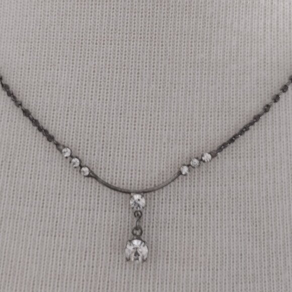 Necklace with Rhinestone - Picture 3 of 8